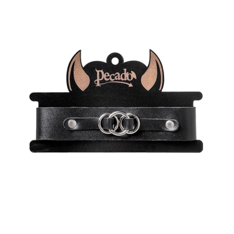 Кожаный чокер-ошейник Pecado 03120