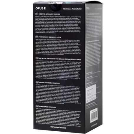 Мастурбатор MyStim OPUS E - Vaginal Version