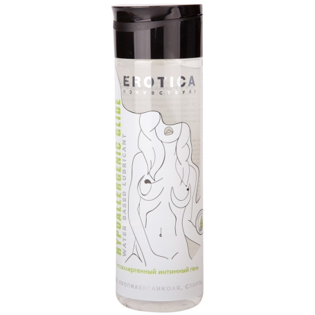 Смазка Erotica Hypoallergenic Glide - 200 мл.