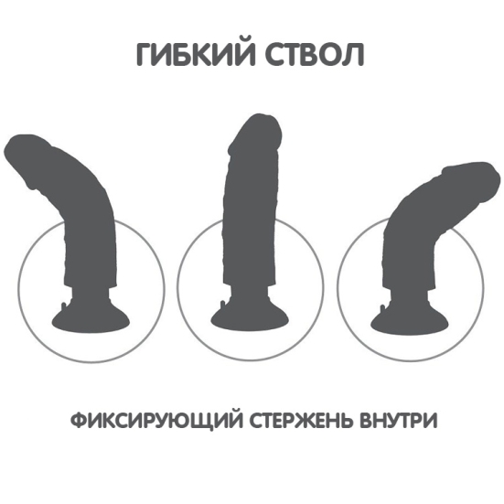 Фаллос-вибратор 10" Vibrating Cock with Balls