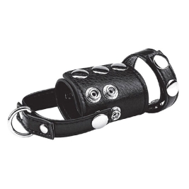 Ремешок для пениса и мошонки BlueLine