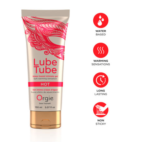 Смазка Orgie Lube Tube Hot с согревающим эффектом
