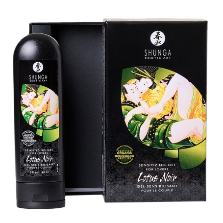 Возбуждающий гель Shunga Lotus Noir