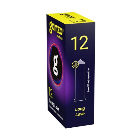 Презервативы с анестетиком Ganzo Long Love